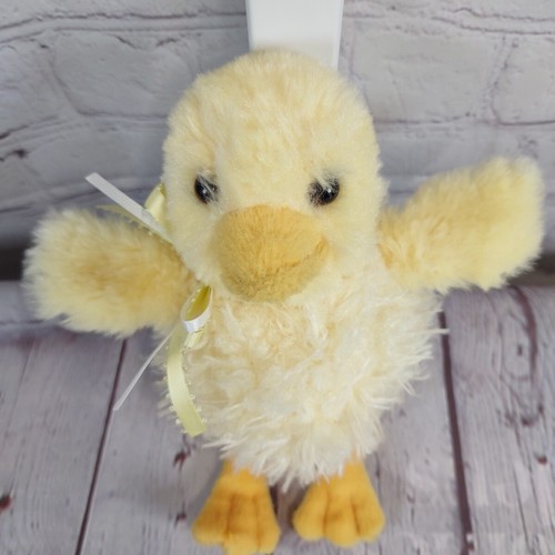Yellow Easter Baby Duck Plush Duckling 7 Inch Stuffed Animal Toy by Douglas - Picture 2 of 8