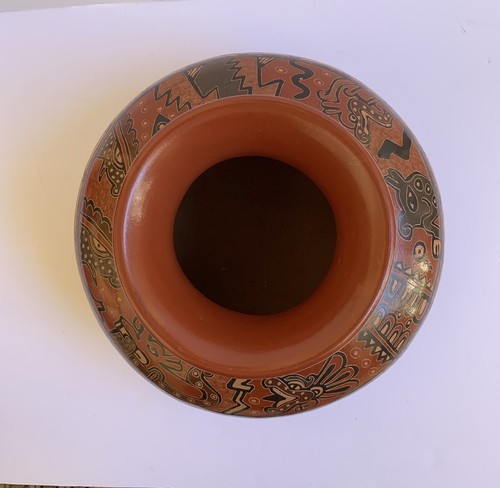 Vintage Costa Rica Pottery Vase San Vicente Nicoya Jeny Padilla Mesoamerican - Picture 10 of 12