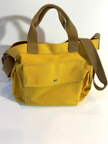 Sunman Canvas Beuteltasche Tragetasche Handtasche Wochenendtasche Laptop Aufbewahrung gelb - Bild 1 von 6