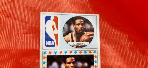 1986 1987 NBA MERCHANTE CONVERSE P. ERWING SPANISH CARD ERROR BYRON SCOTT LAKERS - Photo 2 sur 4