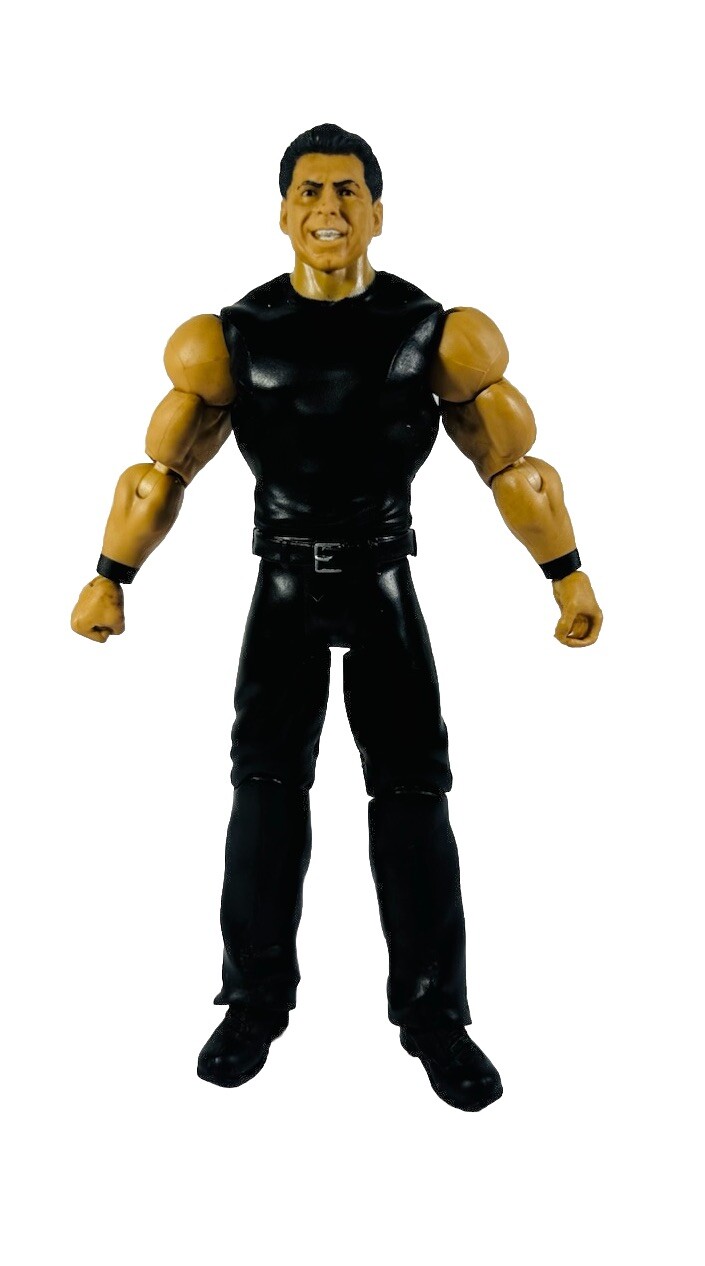 2013 WWF WWE Mattel Vince McMahon Basic Wrestling Figure Battle pack Series 40