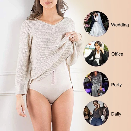 Underwear Tummy Tuck Compression Garment for Women Control Corset Body Shaper UK - Picture 10 of 23