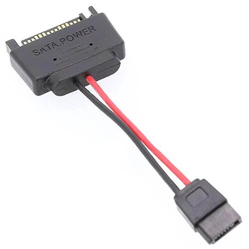 6pin to 15pin SATA Power Cable for Slimline DVD CD Drive SFF Desktop PC DC Wire - 第 1/6 張圖片