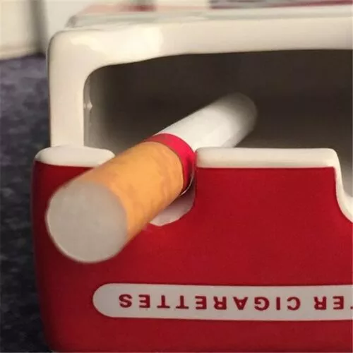 2025Tobacco Cigarette Box Ashtray Bedroom Living Room Ash Tray Ceramic Cigarette - Picture 4 of 26