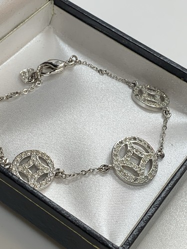 Bracciale con monete in argento Swarovski - Foto 13 di 17