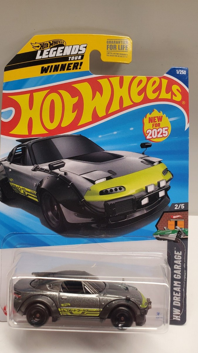 2025 Hot Wheels Legends Tour Winner Mazda Mx-5 Miata | eBay
