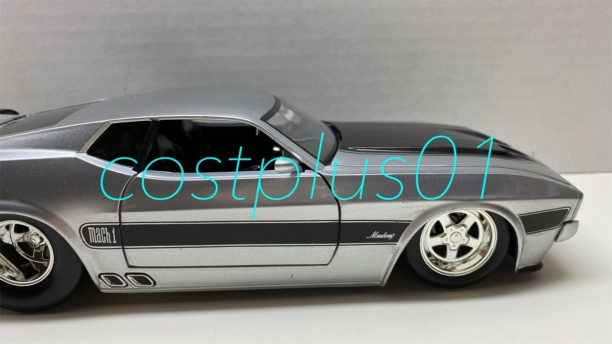 ミニカー Jada 1/24 1973 FORD MUSTANG MACH 1 Amazon.com: Jada Toys Big Time Muscle 1:24 1973 Ford Mustang
