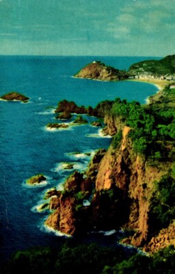 Tossa De Mar Costa Brava Spain Postcard