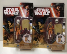 Star Wars Rebels Ezra Bridger Helmet On Variant RARE VHTF & Helmet Off Lot