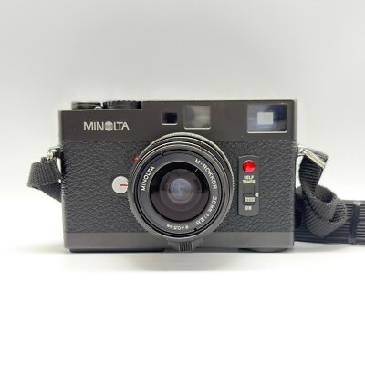 MINOLTA●CLE M-ROKKOR 28㎜ 1:2.8 40.5㎜●現状品 MINOLTA CLE M-ROKKOR 28mm F2.8 40mm F2 90mm F4 Compact Film Camera