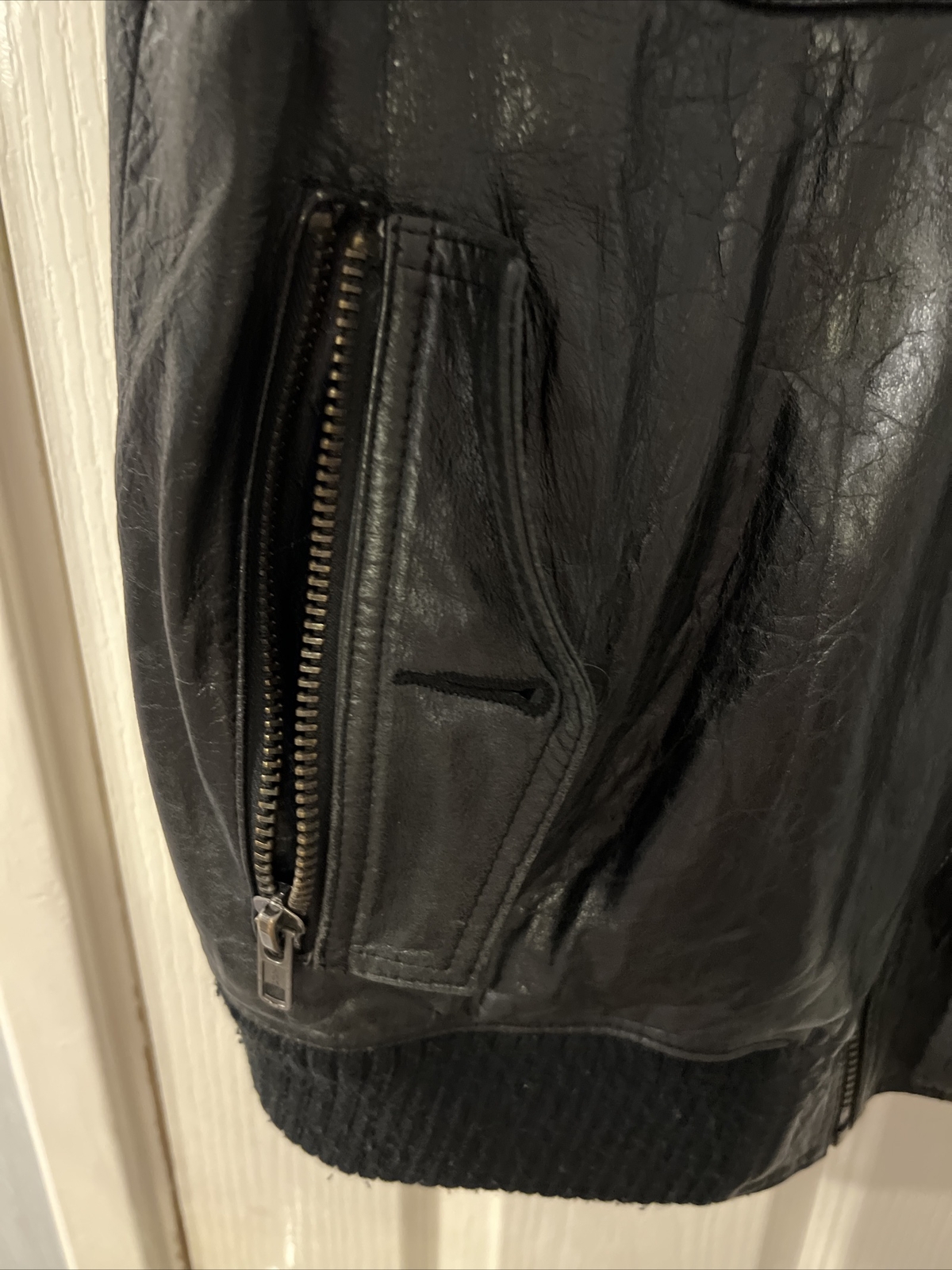 Vintage Full Circle Leather Jacket XL eBay