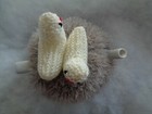 Handmade Chicken tea cosy approx 6 cup (no pot) farm bird chick knit gift Easter