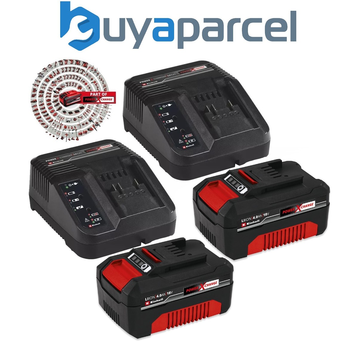 Power X-Change 18-Volt 3.0-Ah Lithium-Ion Starter Kit, Includes Battery and Fast Charger Power X-Change 18-Volt 3.0-Ah Lithium-Ion Starter Kit, Includes Battery and Fast Charger