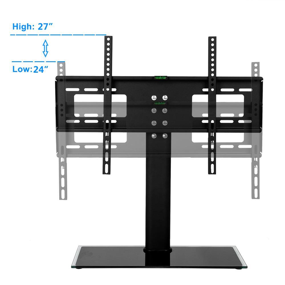 Support De Table Pour TV 32 à 55 Pouces - Noir - Nylon - Design Compact - Neuf Sous Emballage