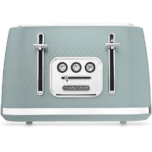 Morphy Richards 243013 Verve 4 Slice Toaster Sage Green 5011832070647