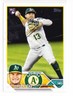 2023 Jordan Diaz Topps Series 2 RC Rookie Card Oakland Athletics #423