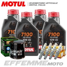 Tagliando KAWASAKI Z800 /Z 800 e 2013 2014 2015 2016 (7100 10W40 Filtro candele)