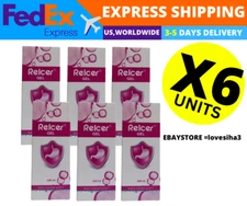 RELCER GEL Recommended for Gastric or Acid Reflux 100ML X 6