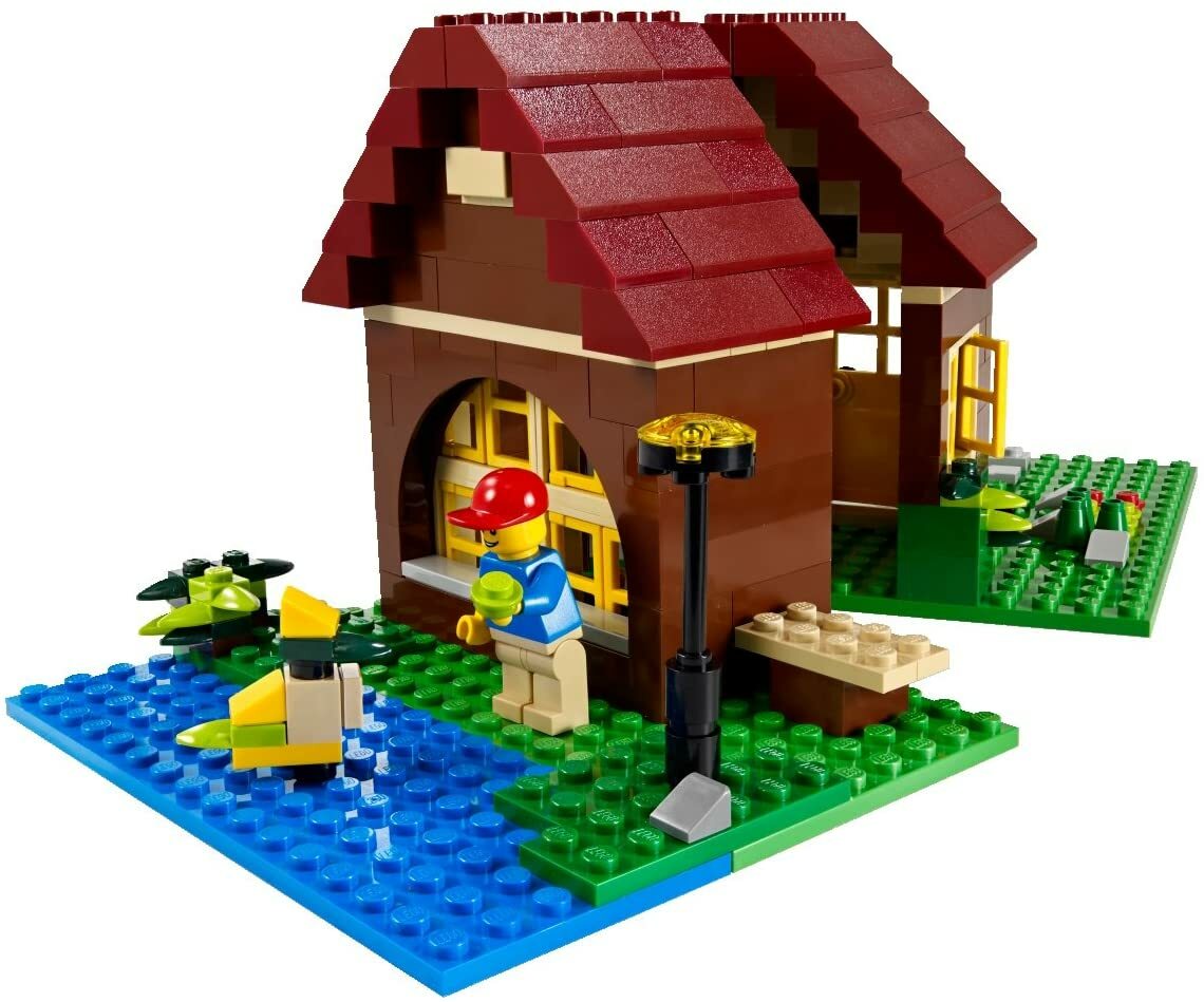 lego creator log cabin 5766