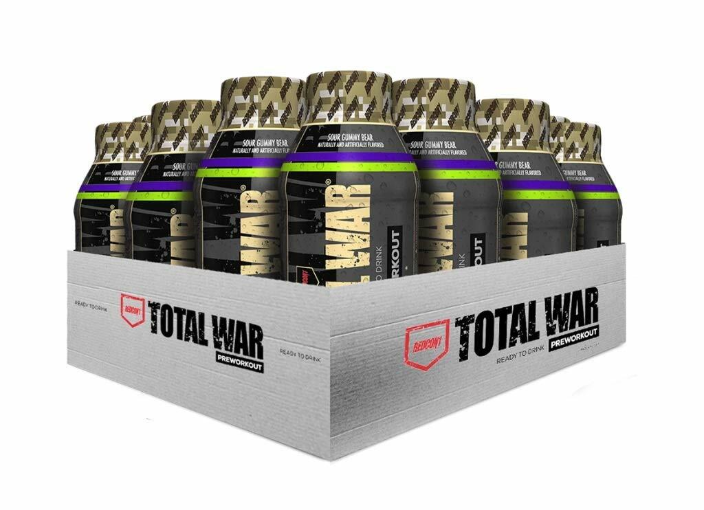 Redcon1 TOTAL WAR RTD 12 Pack SOUR GUMMY BEAR eBay