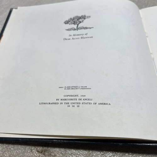 VINTAGE! Thee Hannah von Marguerite De Angeli Hardcover - Bild 4 von 4