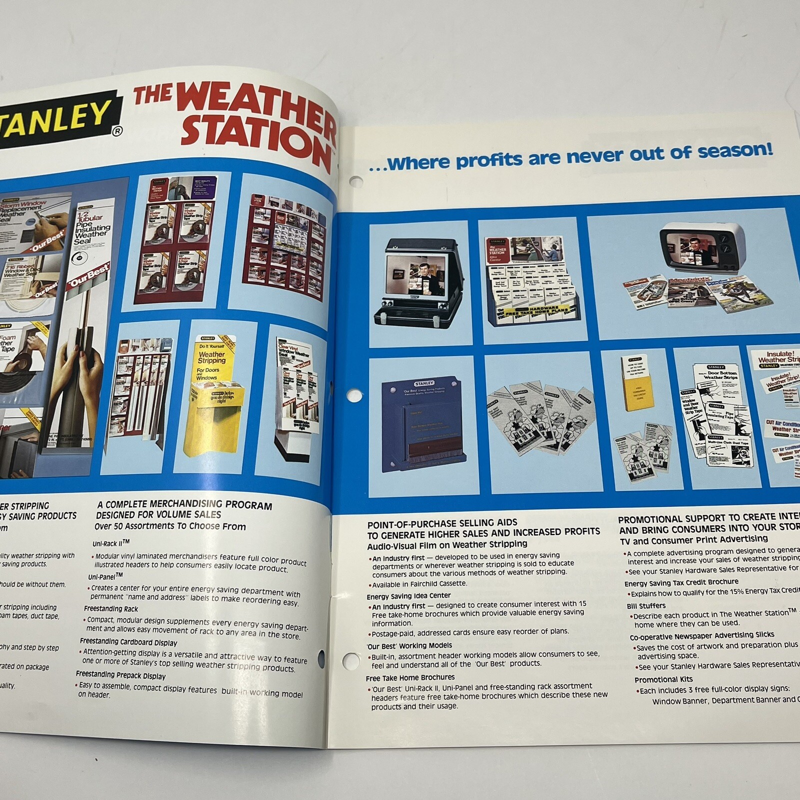 1980 Stanley The Weather Station Hardware Energy Saving Products Catalog