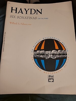 Haydn Six Sonatinas For The Piano 1970 Alfred Masterworks Edition G293