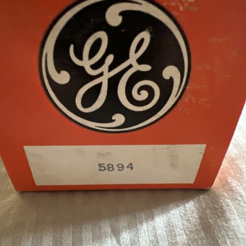 NOS General Electric 5894 Podwójna tetroda Rura transmisyjna Podwójna płyta - Zdjęcie 3 z 3
