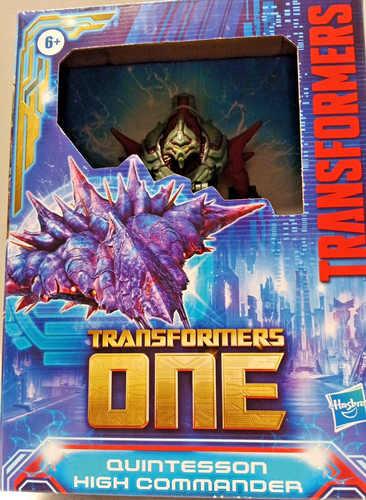 Figura de acción Hasbro Transformers One Quintesson High Commander 18 pasos nueva - Imagen 3 de 12