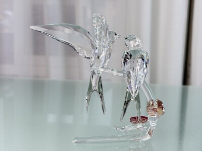 Swarovski Figure 5475566 Swallows 12.1 Cm. Top Condition. | eBay