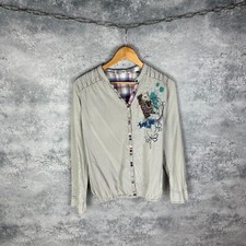 Women s Desigual Blouse Shirt Striped Long Sl...