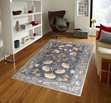 Pottery Barn Adeline Wool area rug Hand made Rug Designer Rug sale 8x10,9x12