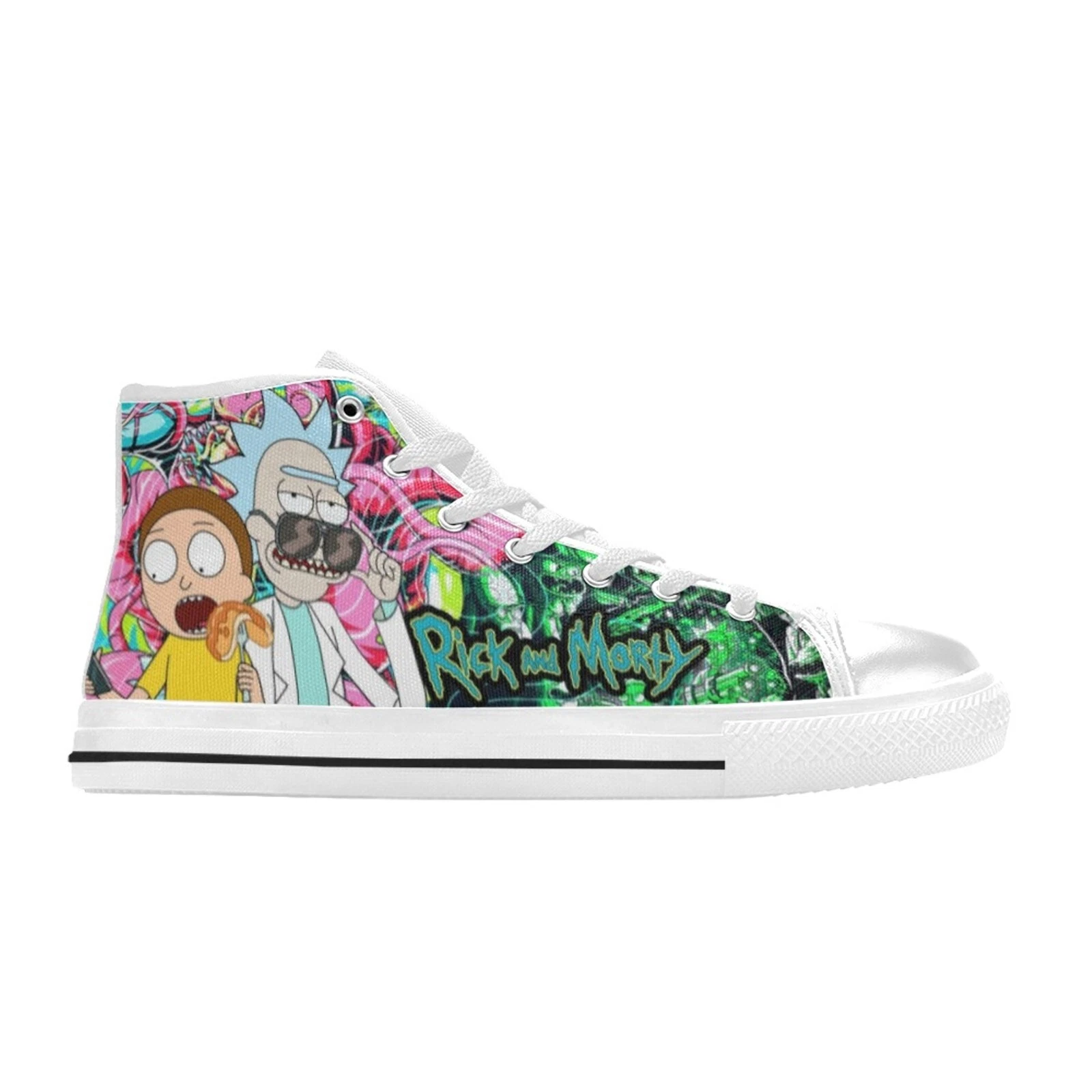 Rick and Rickandmorty  10 High Top Sneaker , Shoes Athletic