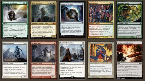 SLIVER HIVELORD EDH COMMANDER DECK Magic the Gathering MTG 100 cards - SLIVERS - Picture 8 of 9