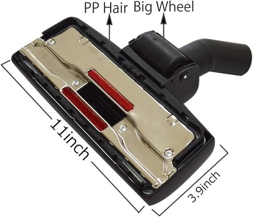 🆕 Cepillo de piso aspiradora universal con base metálica para Hoover Eureka Shark - Imagen 6 de 8