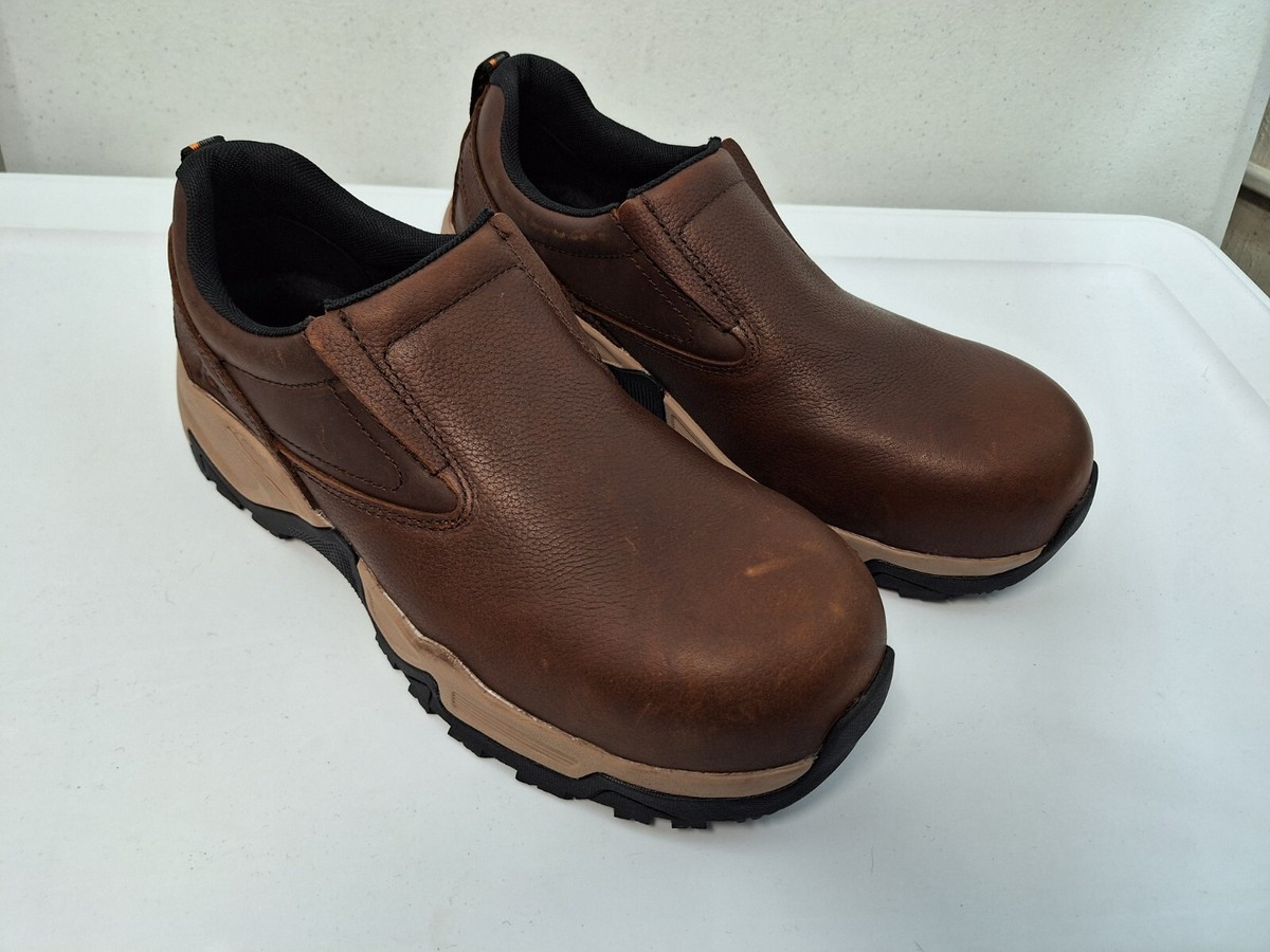 ACE Badlands Hiker Badlands Hiker Slip-On - Nano Composite Toe Shoes Brown  main image 4