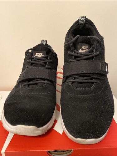 Nike SB Trainerendor Mens Size 9.5 Black Suede Athletic Running Shoes Sneakers - Picture 5 of 15
