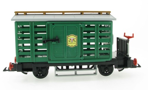 PLAYMOBIL 4121 Viehwaggon in Box Waggon für Steaming Mary Western Lok Eisenbahn - 第 14/17 張圖片