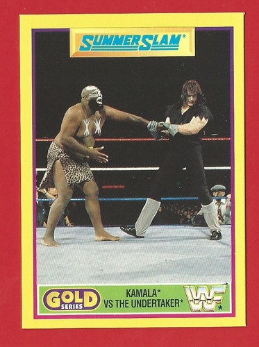 TARJETA COLECCIONABLE - MERLIN - WWF WWORLD WRESTLING FEDERATION DORADA - ¡ELIGE TU TARJETA! - Imagen 21 de 163