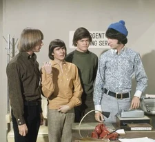 Peter Tork as Peter, Davy Jones as Davy etc on The Monkees 1960s TV Photo 5