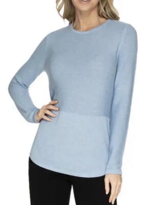NEW NWT Advent Women's Lightweight Pullover Sweater Blue 2X