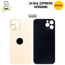 Für iPhone 12 Pro Akkudeckel Back Cover Glas Rückseite Big Hole +B7000 Kleber