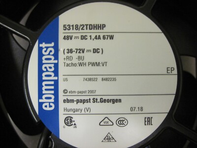 5318/2TDHHP  EBMPAPST