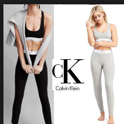 calvin klein bralette and leggings set