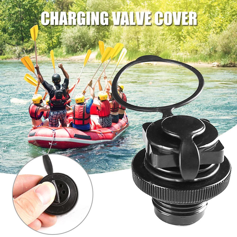 PVC Dinghy Raft Screw Valve Cover Inflatable Boat Kayak Air Bed Nozzle