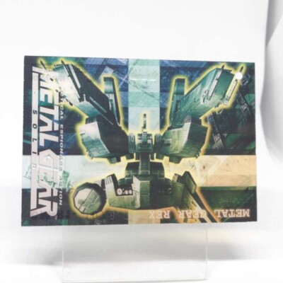 その他 L GEAR SOLID Trading Card 091 ERROR 091 Metal Gear Rex Metal Gear Solid Trading card Plastic Back