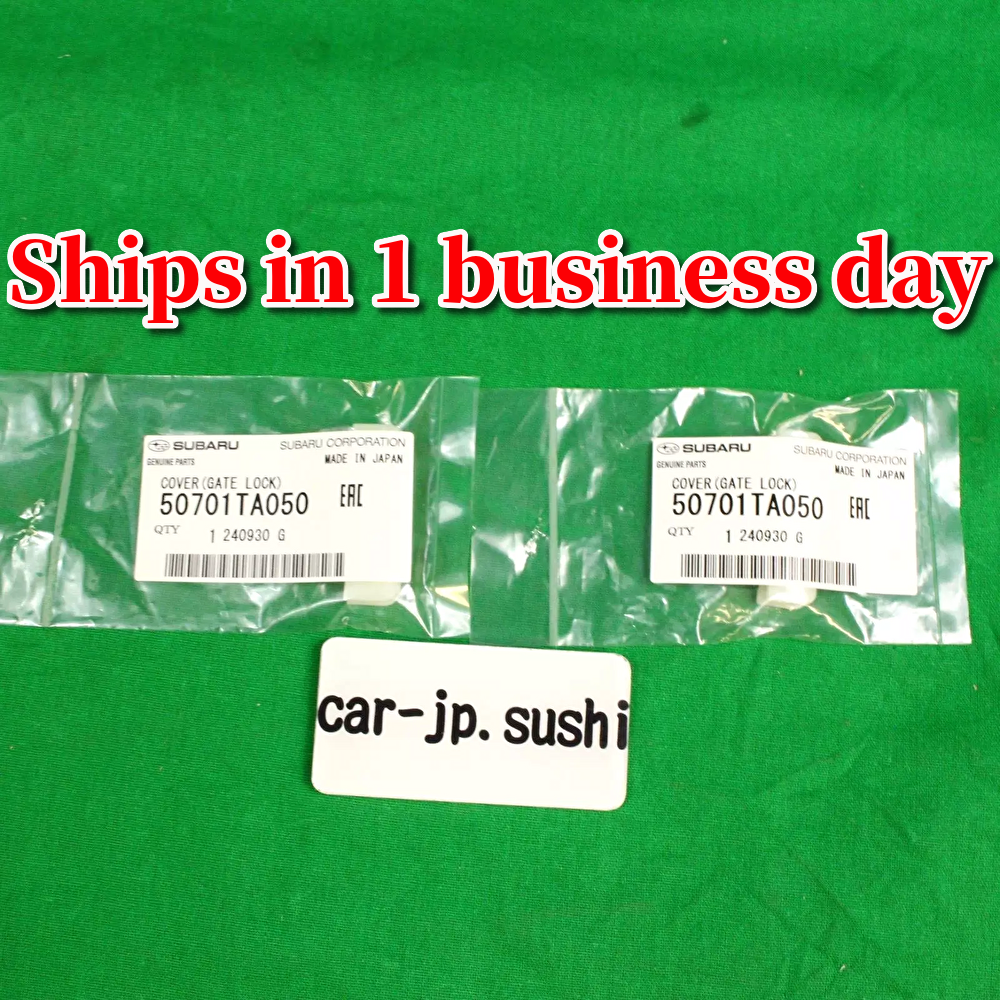 Subaru Genuine Sambar T11 T12 21 Gate Lock Latch Silencers Cover