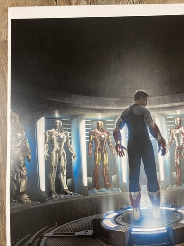Iron Man 3 2013 Movie Promo Poster Marvel 11x17 - Picture 3 of 7