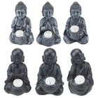 Set Di 3 Luci Solari Da Giardino Buddha - Scegli Design