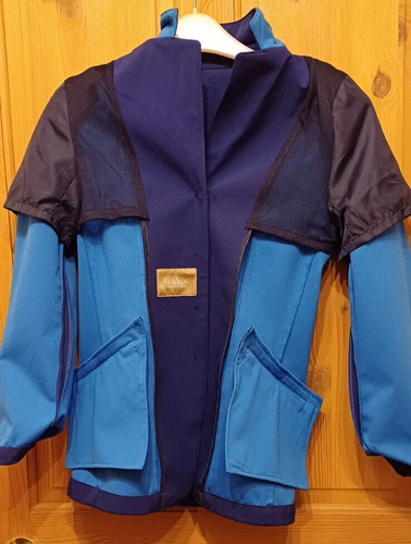 *32" CHEST SHELL CALDENE BLUE TEENAGER CALDENE RIDING COMPETITION JACKET - Picture 8 of 12